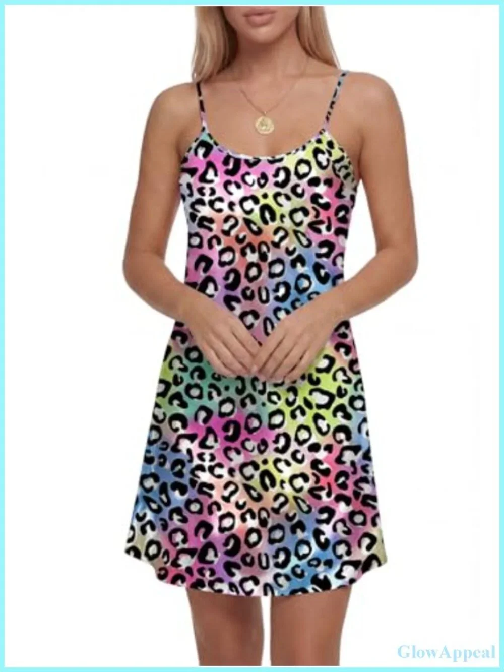 Women's Satin Silk Spaghetti Strap Nightdress Chemise Sleepwear